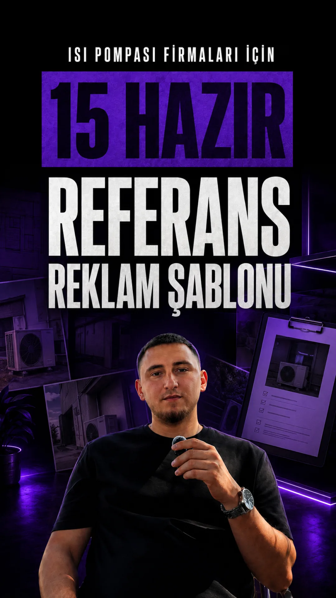 Isı Pompası Firmaları İçin 15 Hazır Referans Reklam Şablonu