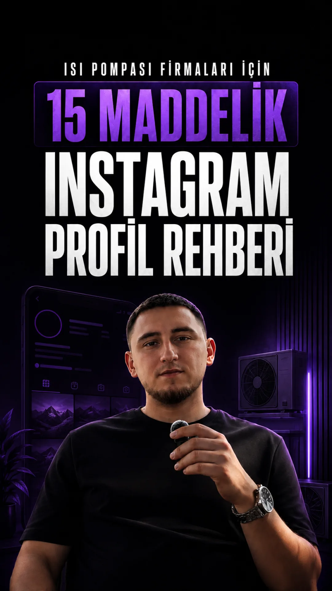 Isı Pompası Firmaları İçin 15 Maddelik Instagram Profil Rehberi
