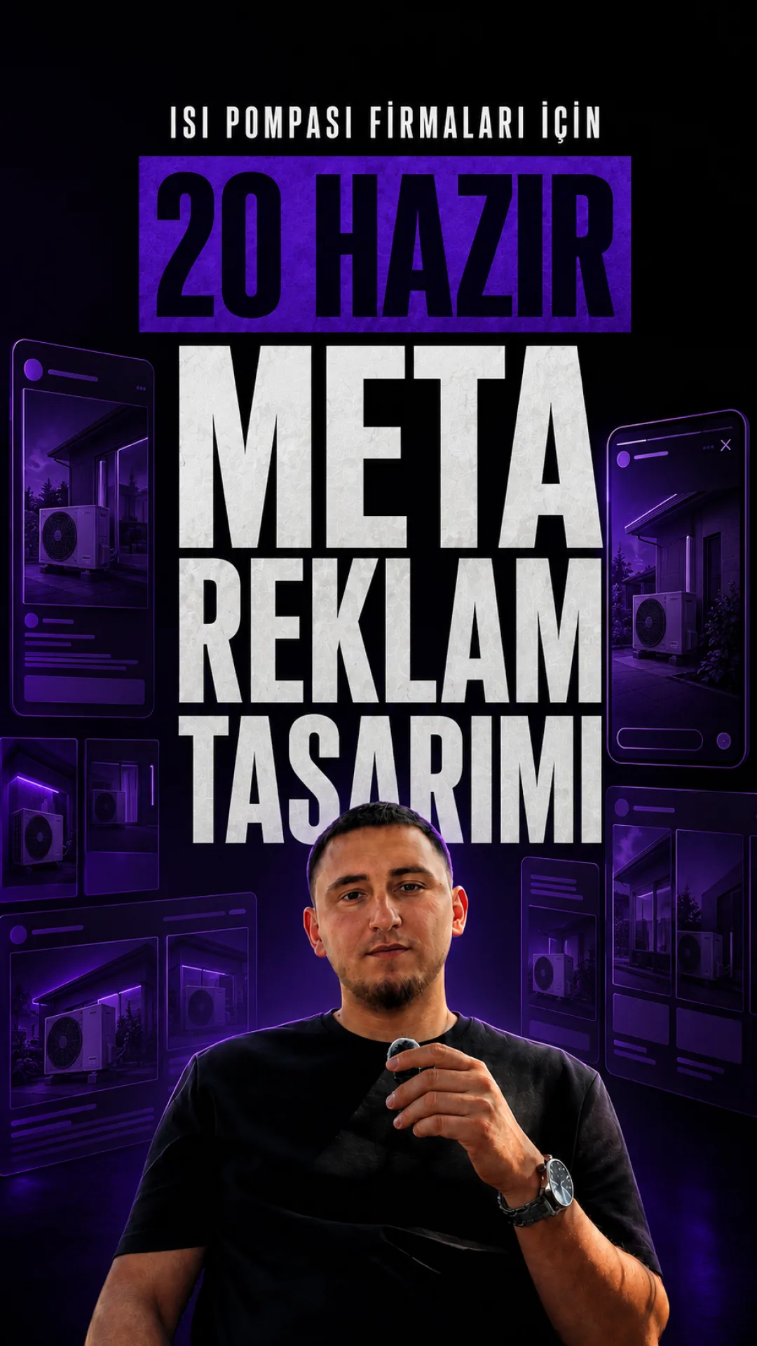 Isı Pompası Firmaları İçin 20 Hazır Meta Reklam Tasarımı